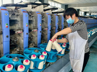全力拼經濟 合力搞建設︱忙生產促創新，四川邦維全力沖刺二季度紡織品市場